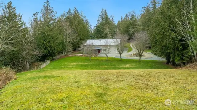 Nice yard to enjoy the outdoors!