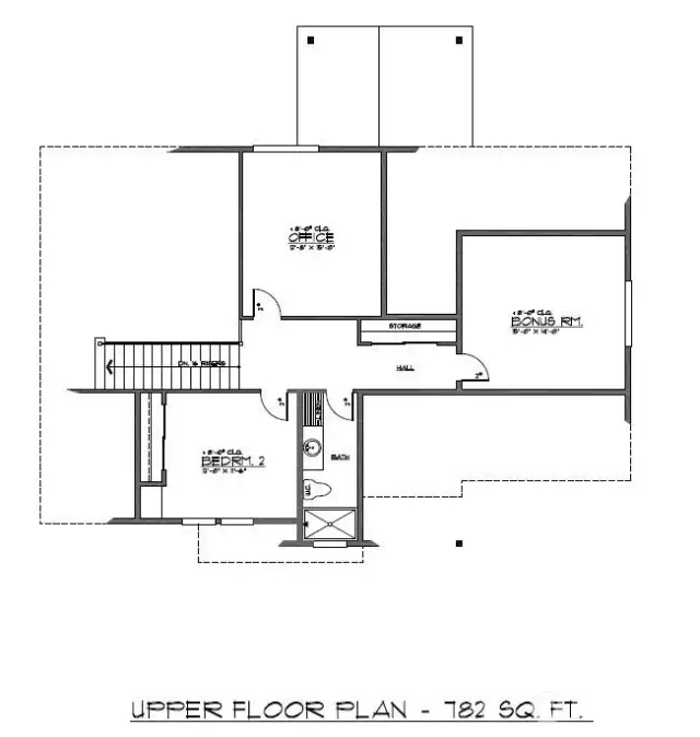 Floor plan floor 1.5