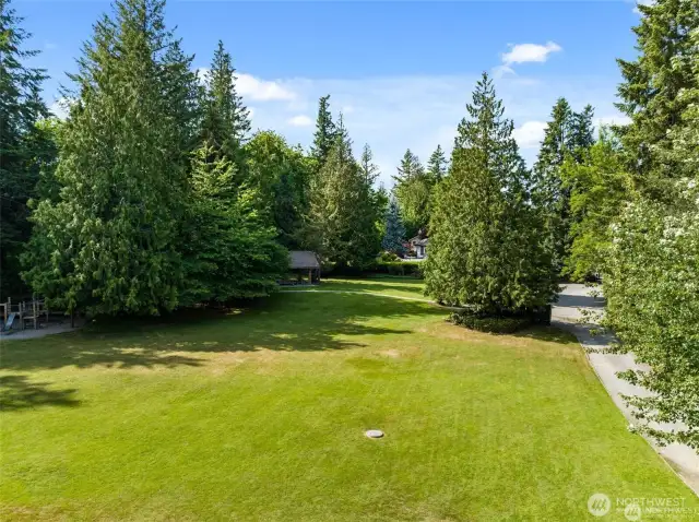 Great play field for picnics and parties!