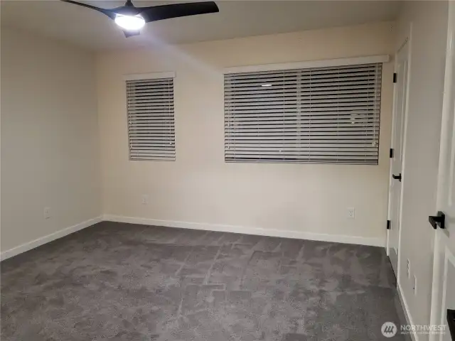 Primary bedroom (fits King size bed easily)