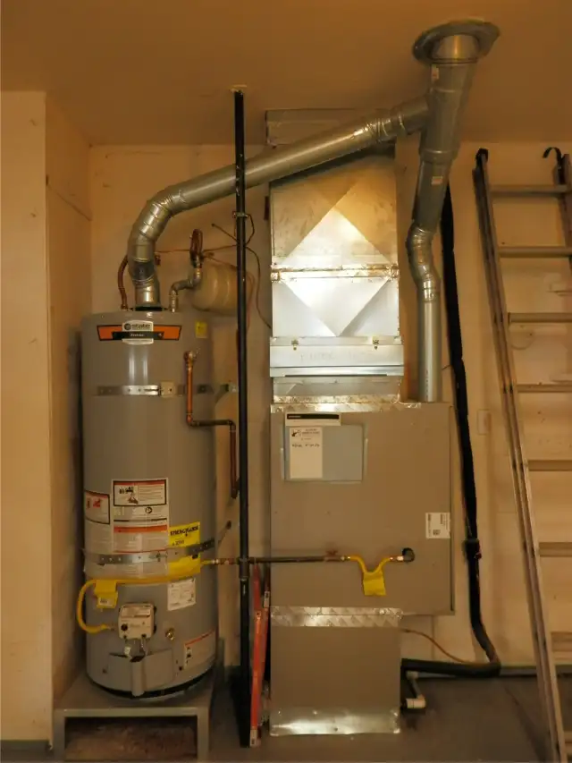 In the garage, the furnace, AC and water heater were all brand-newly installed in 2022.