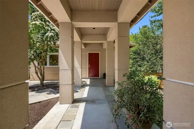 Breezeway from 3 Car Garage to Home