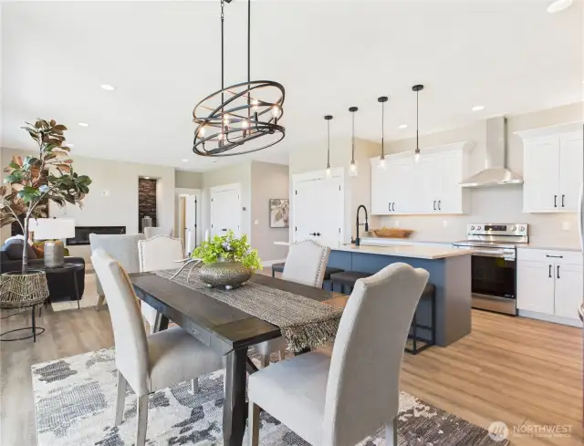 Dining room/Kitchen