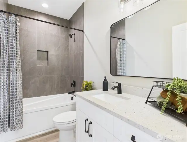 Secondary bathroom