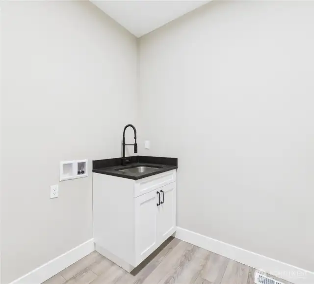 Laundry room sink