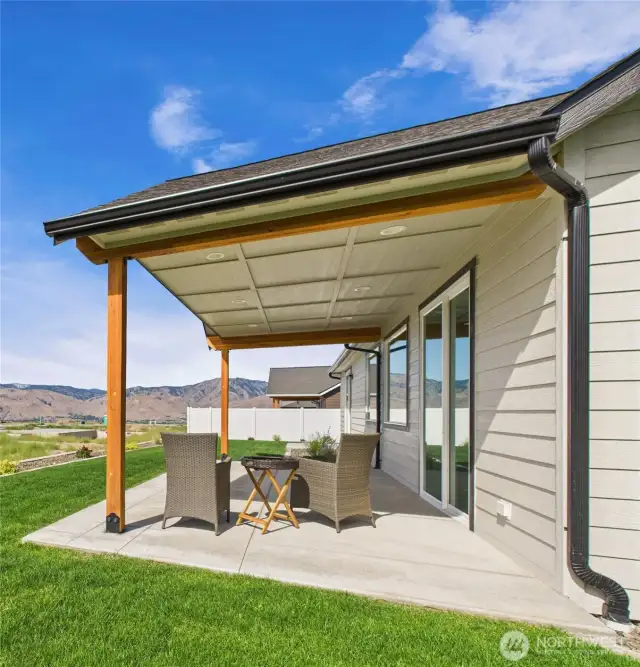 Back patio