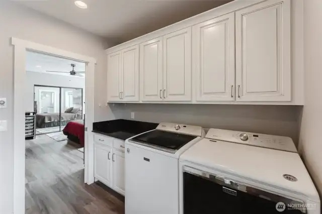 With a dedicated laundry space inside the ADU, everything you need is right where you need it—simple, convenient, and tucked away.
