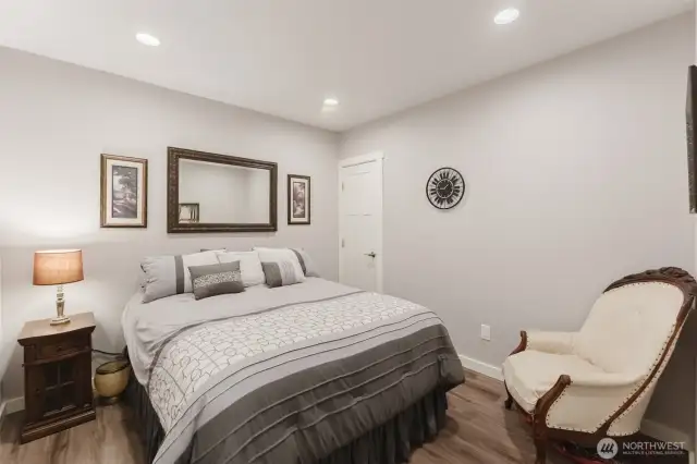 This flexible bonus room in the ADU makes a great office, hobby space, or quiet spot to focus and recharge.