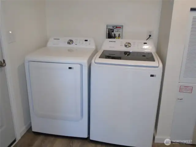 Washer & Dryer included