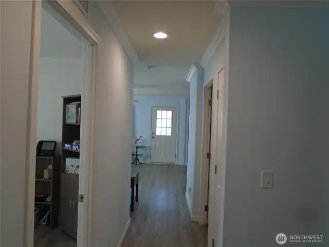 Wide hallways