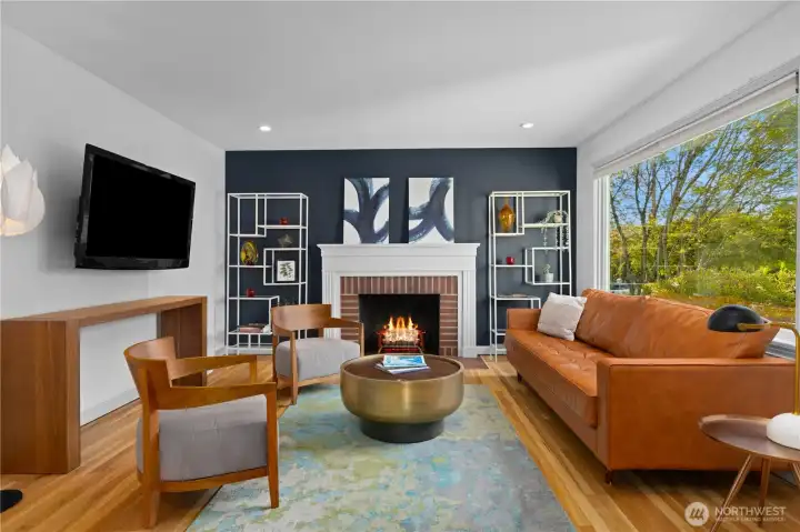 Living room entry way
