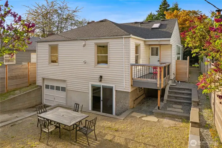 Backyard exterior