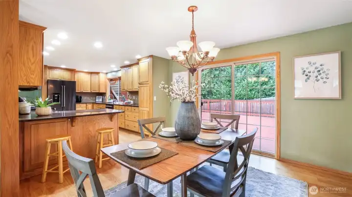 Enjoy this formal dining space perfect for gatherings and entertaining.