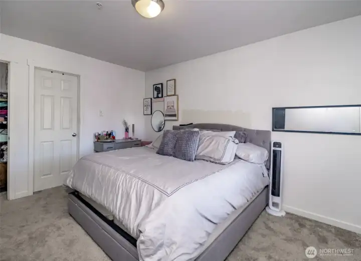 Bedroom to the right