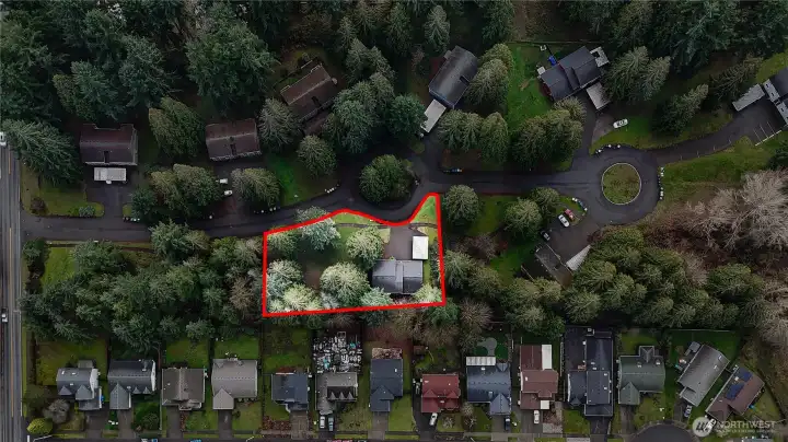 Plenty of room left on the lot! Lots lines are approximate and not a representation of actual boundaries.