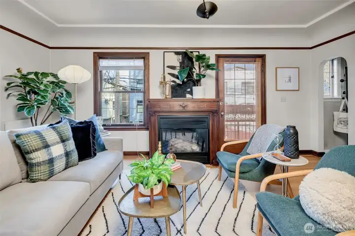 North East corner unit.