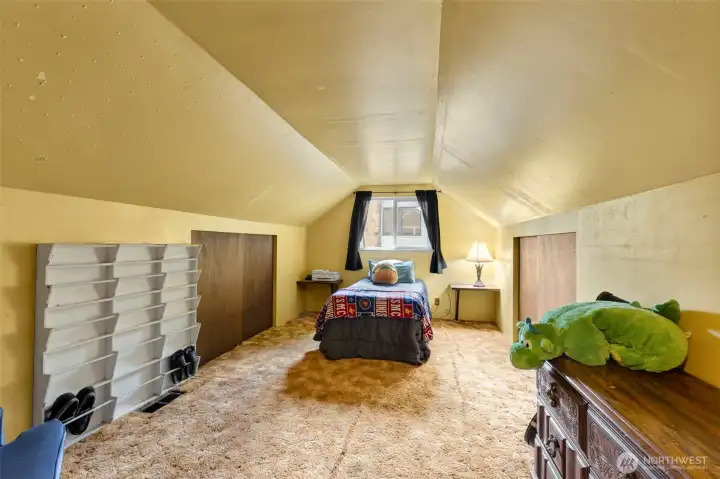 upstairs bedroom
