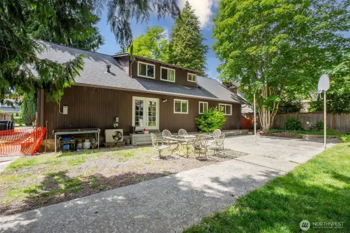 back yard