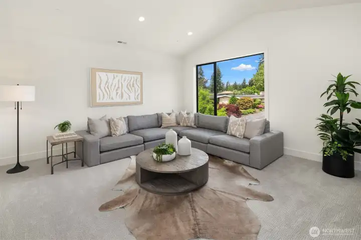 Flexible upper floor bonus space