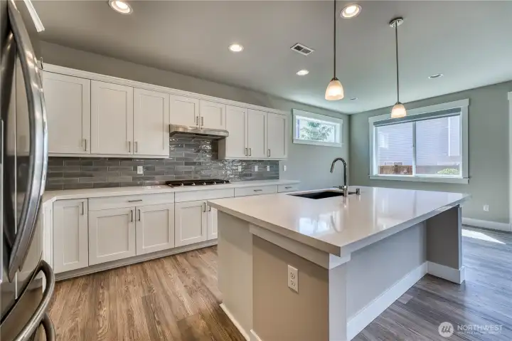 Massive Island Kitchen