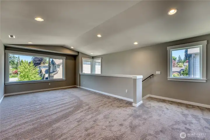 Upstairs loft