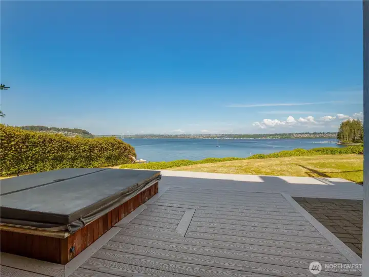 The view from the Hot Tub.