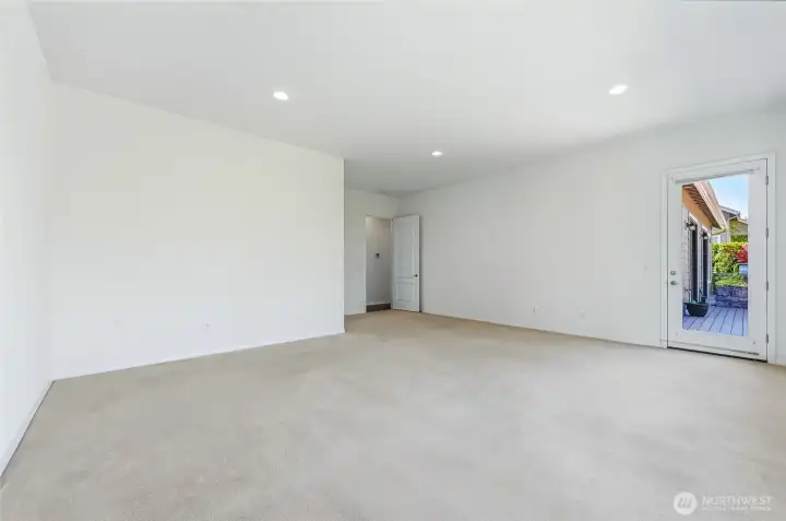 Primary bedroom.