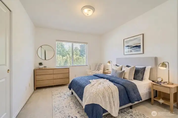 AI Staged Upper Bedroom 3