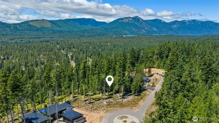 Aerial view of homesite Aerial view of homesite