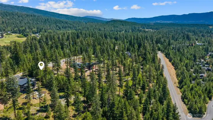Aerial view of homesite Aerial view of homesite