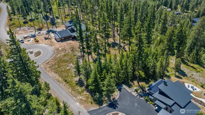 Aerial view of homesite Aerial view of homesite