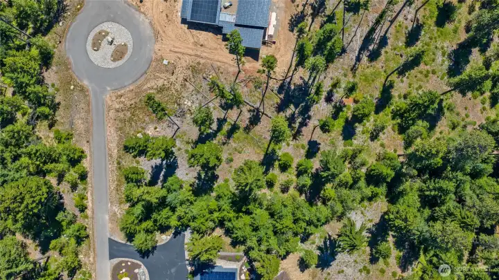 Aerial view of homesite Aerial view of homesite