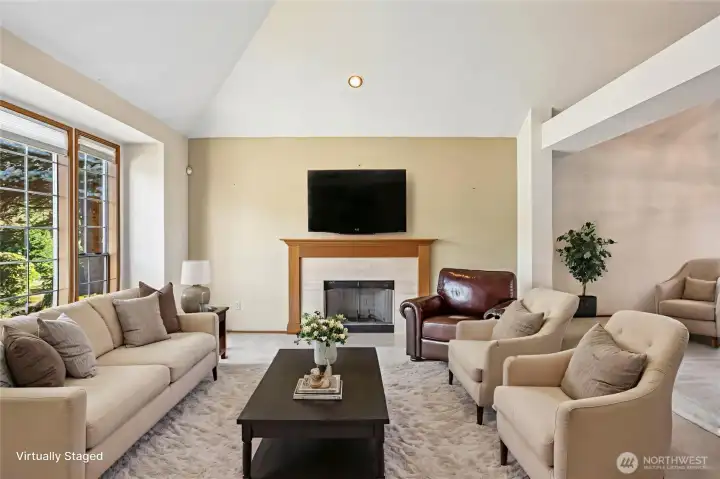 Formal Living Room - Virtually Staged Formal Living Room - Virtually Staged