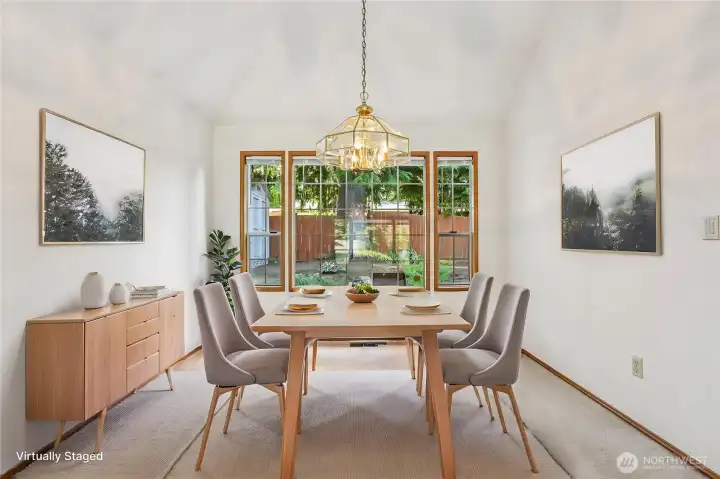Dining Room - Virtually Staged Dining Room - Virtually Staged