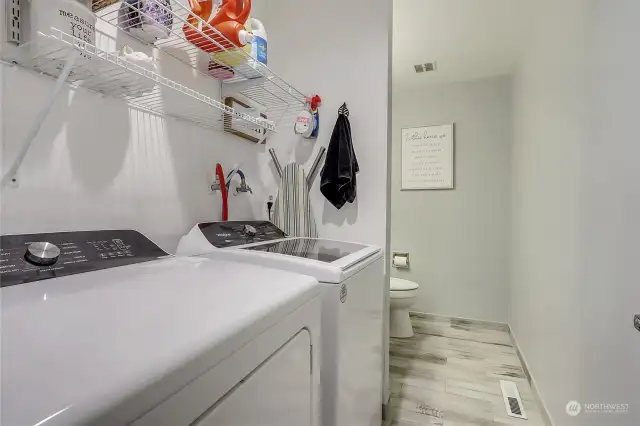 Half Bath / Laundry