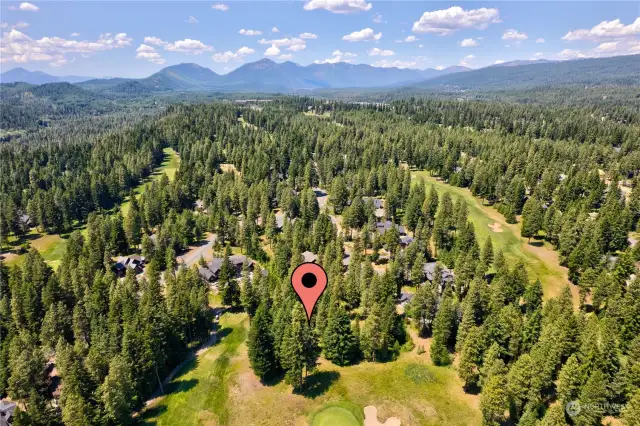 Looking North toward the mountains you'll see Suncadia Resort and all it has to offer.