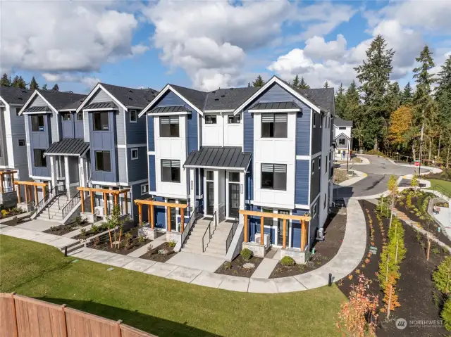 Welcome to Legacy Farms Townhomes by D.R Horton.  Residence 2 is a fabulous 1,921 sq. ft., 4 bedroom, 3.5 bath home.  4th bedroom on the lower level with its own separate entrance.  Photos are for representational purposes only.