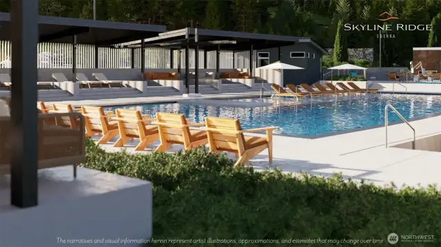 Photos, renderings, and plans may show community features, amenities, or homes with options and upgrades not included in the sale. Actual features may vary. Specifications, dimensions, and elevations may be modified without notice. Square footage and dimensions are estimates and not exact representations of the home’s final size or features.