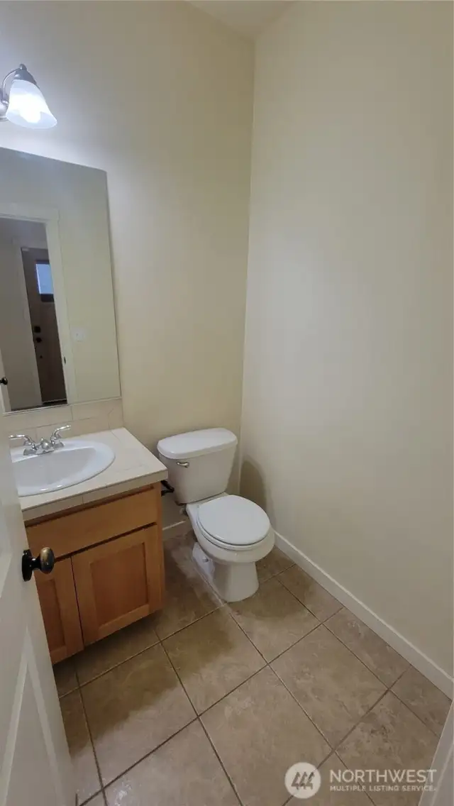 Unit A - half bath
