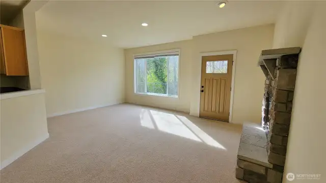 Unit B - Living room