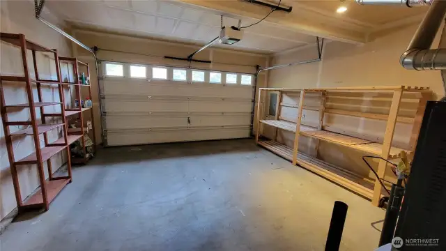 Unit B look at the garage