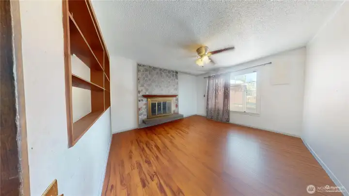 Main level living space