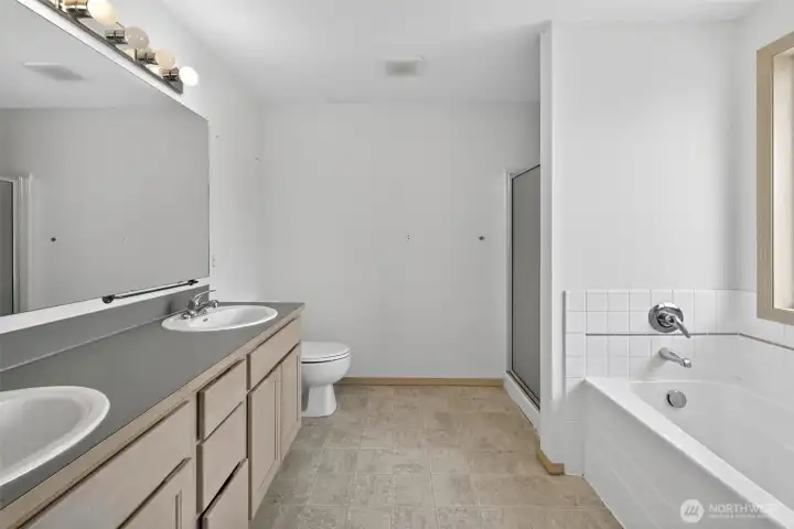 5 piece primary bath