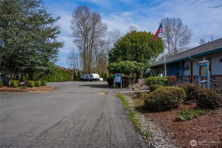 Office/ Clubhouse area