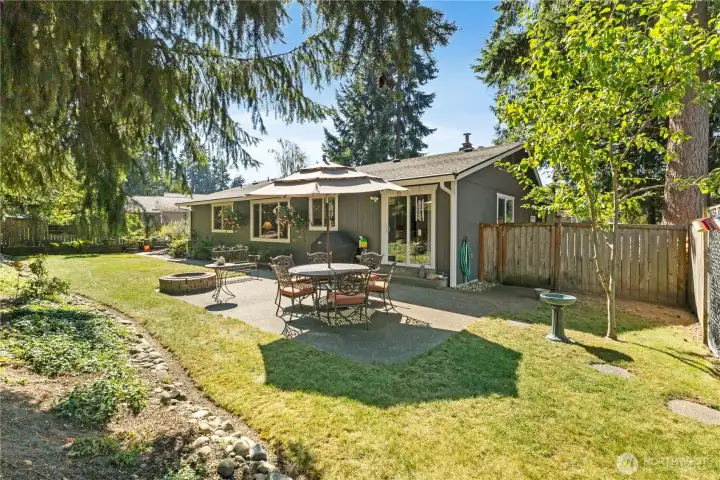 As you can see, his home has been meticulously maintained, inside, and out!