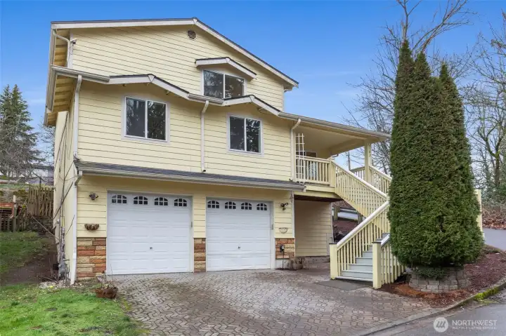 Wait until you see all the space inside this lovely home...