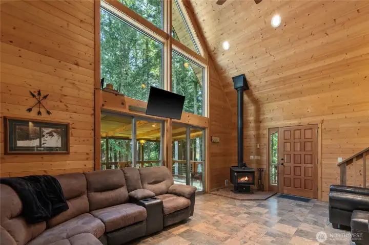 Living on the island full time is doable! There are full timers. The cool thing about the island is that you can stay cozy in your cabin & enjoy the peace. OR you can jump on your golfcart and have dinner with neighbors or catch a game of cards pretty easily.