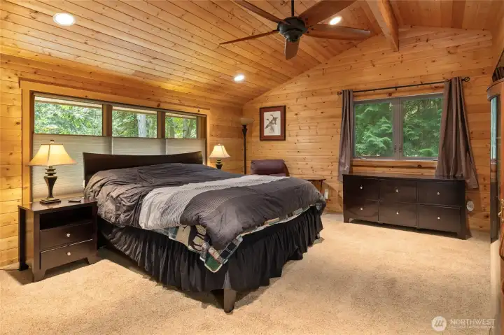 Primary Suite Loft. This could also make a cool rec room or loft bunk space!