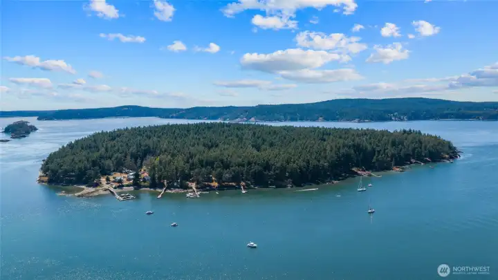 Heart Shaped Center Island