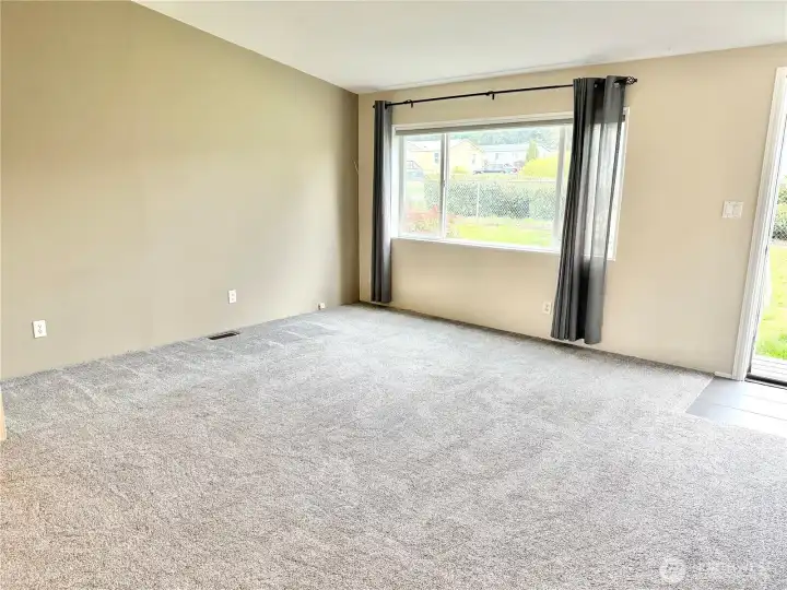 Light and Bright open concept living space.